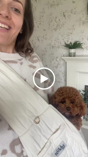 Customer video review of Marshmallow | The Quilted Sling