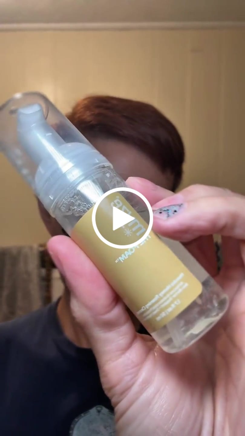 Customer video review of The Foam™ - Manuka Honey Foaming Cleanser