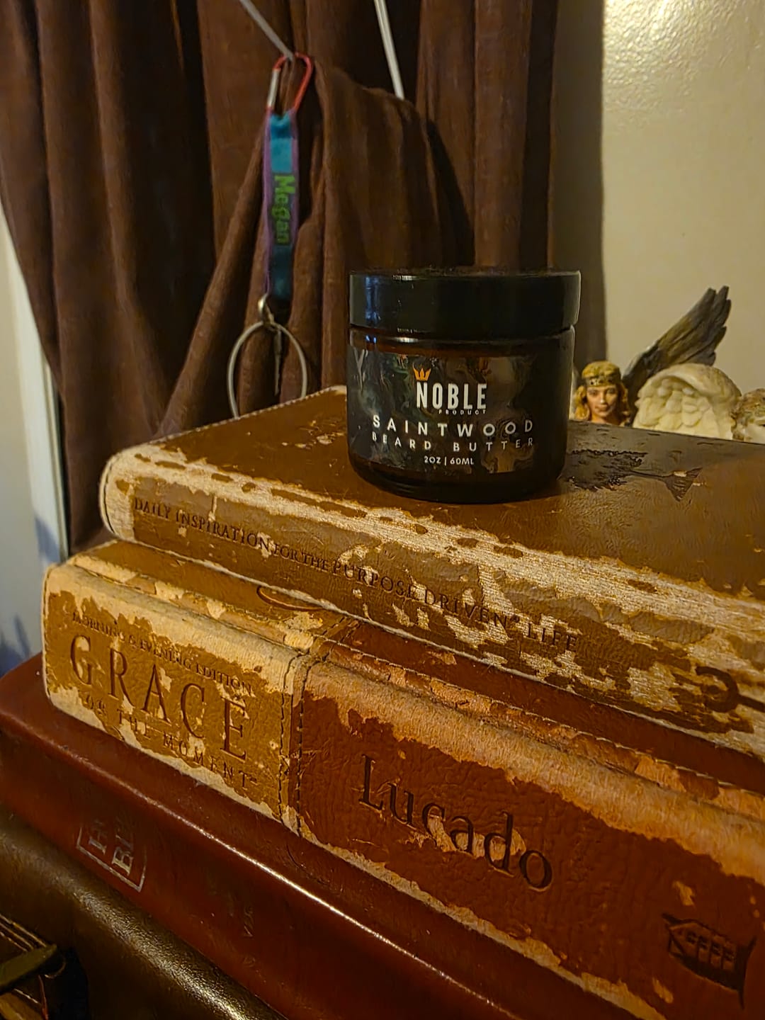 Customer photo review of SAINTWOOD BEARD BUTTER | Conditioning | Guaiac Wood & Frankincense | 2 oz