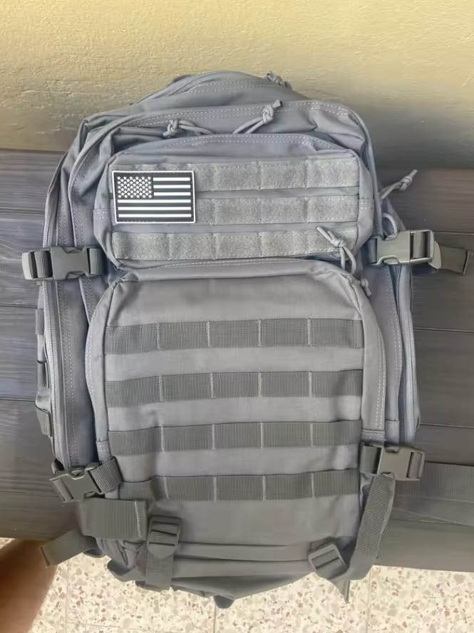 Customer photo review of 45L Tactical Backpack