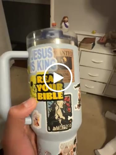 Customer video review of Read Your Bible Stickers - Small