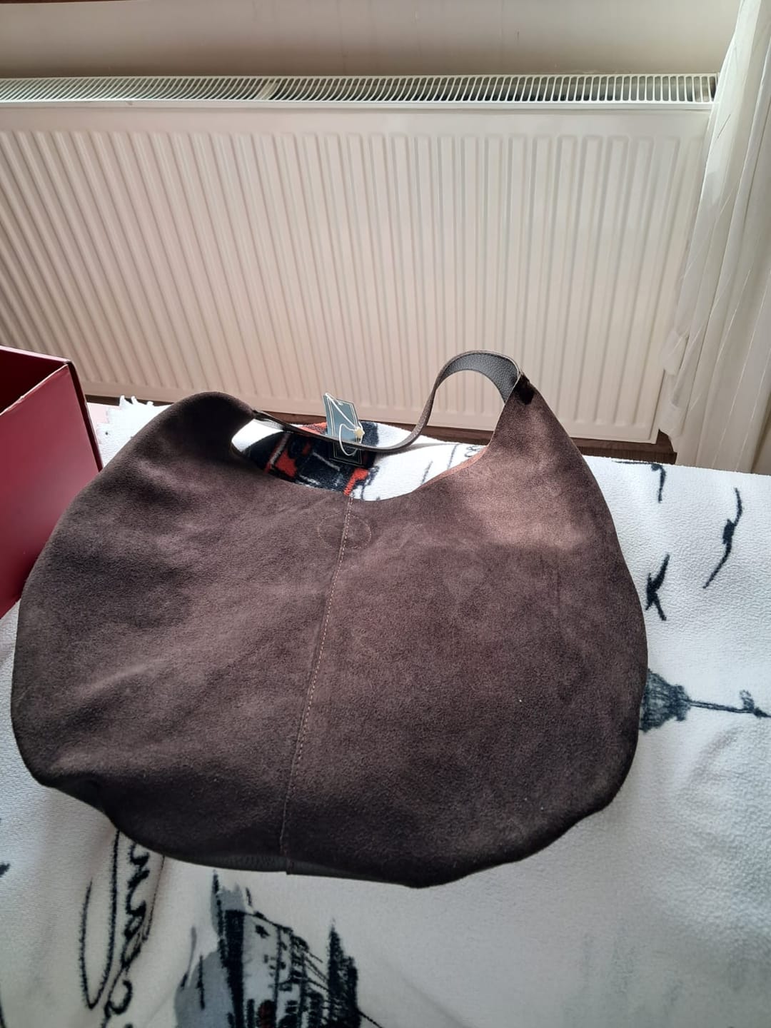 Customer photo review of LUNA Yavrulu Alışveriş Çantası - Kahverengi