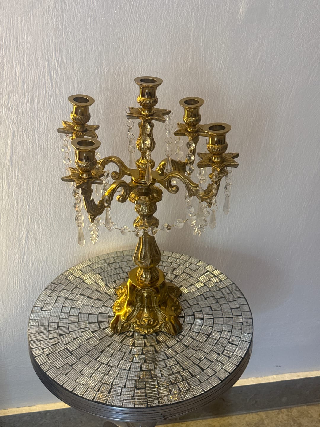 Customer photo review of Kimaya Chandelier Candle Holder