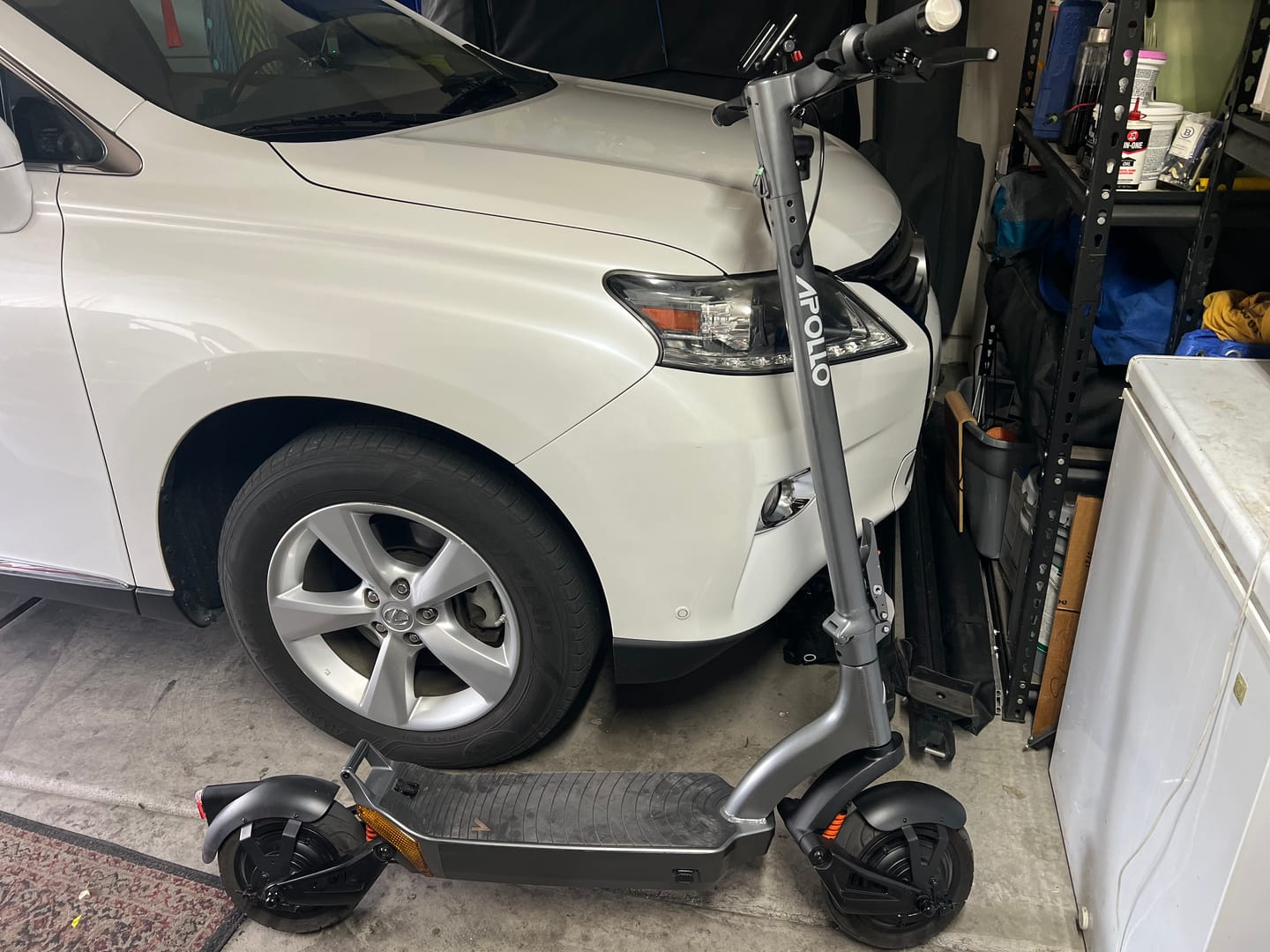 Customer photo review of High Performance 48V 20Ah Lithium Battery Fast Charging for Apollo City/City Pro 2022-2024 E-Scooter