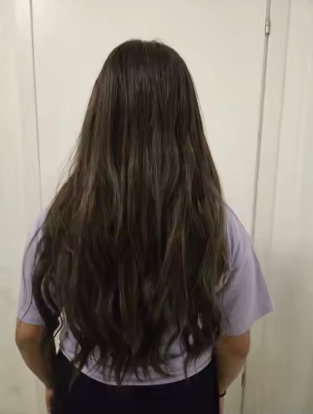 Customer photo review of PACK 4 EXTENSIONES CORTINA 62cm PREMIUM🥇Similar al Cabello Natural