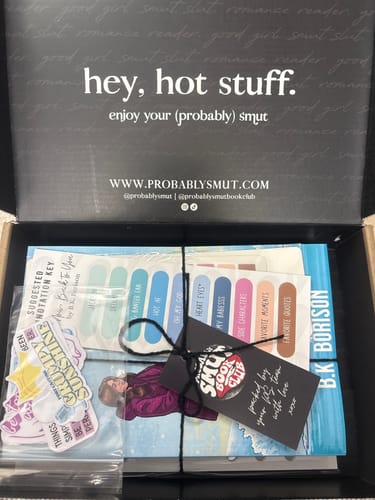 Customer photo review of good girl book club subscription