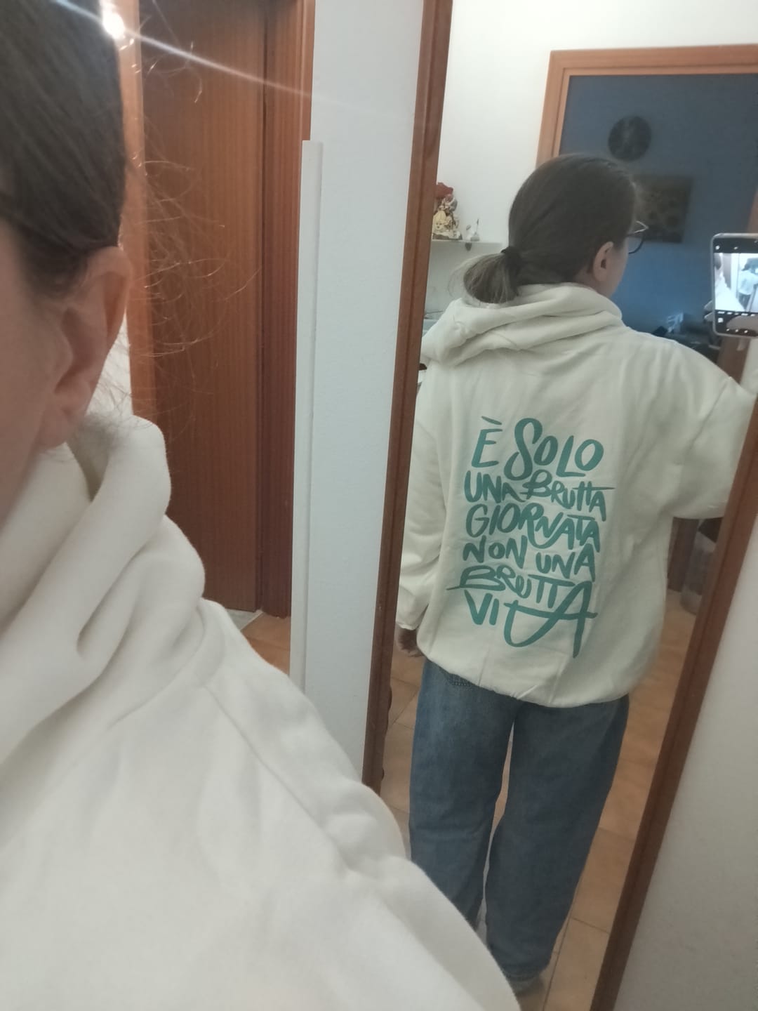 Customer photo review of Felpa Respira limited edition con STAMPA numerata