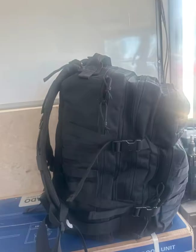 Customer photo review of 45L Tactical Backpack