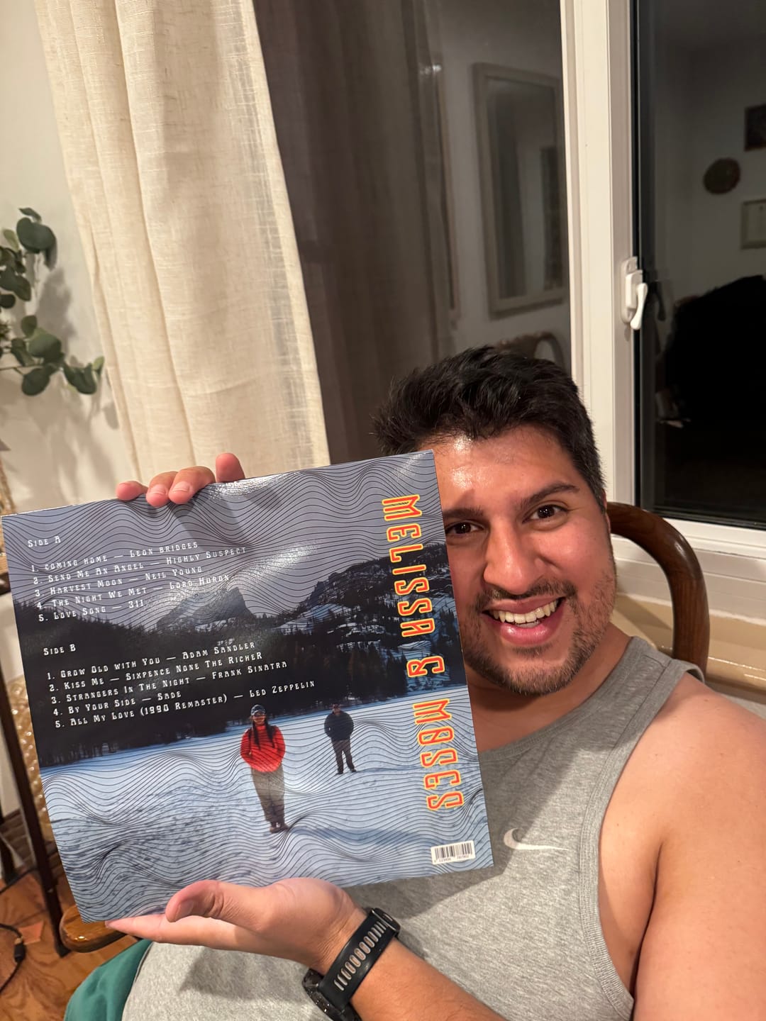 Customer photo review of Custom Vinyl Records
