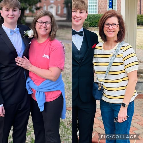 Customer photo review of Semaglutide Weight Loss Program (Three Months)