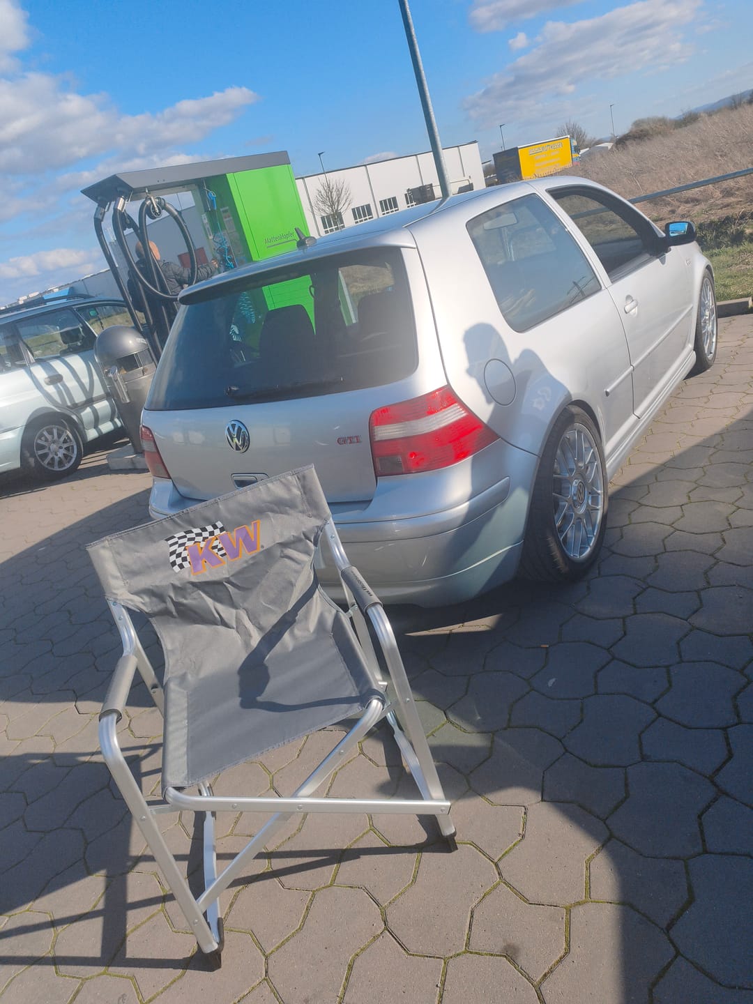 Customer photo review of KW faltbarer Regiestuhl