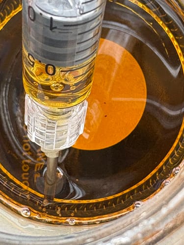 Customer photo review of Atomic Cherry Gelato - Live Resin Sauce