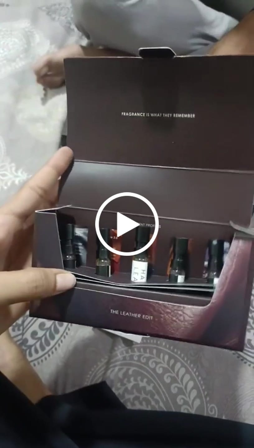 Customer video review of The Premium Scents Pack of 5 Perfumes