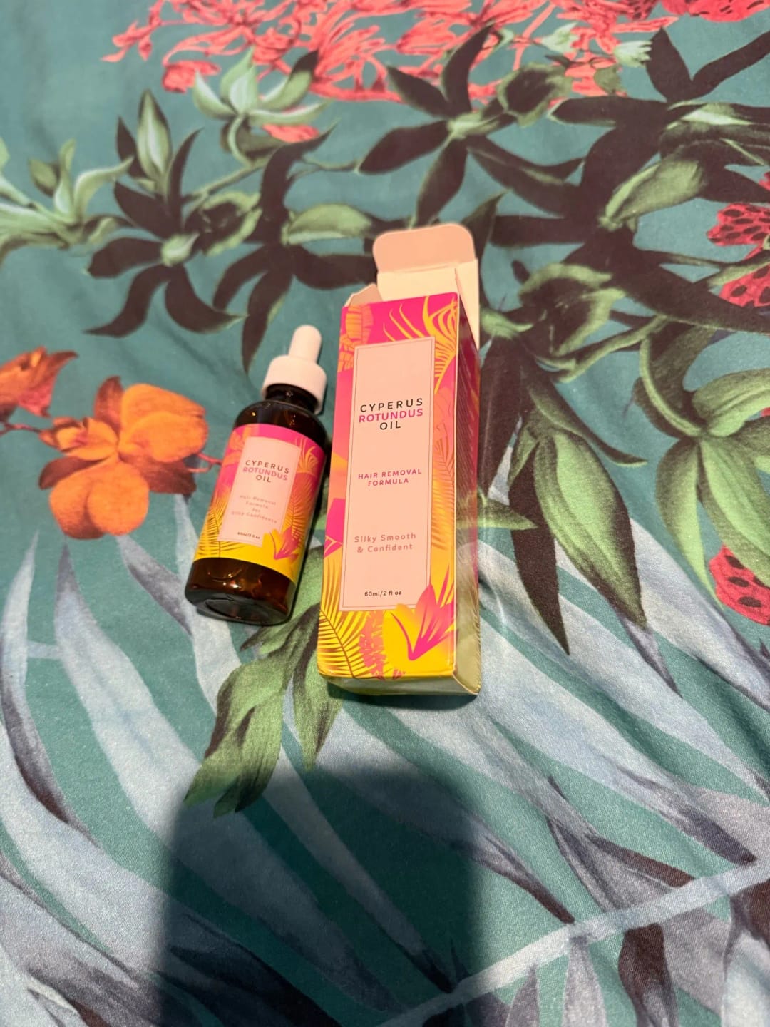 Customer photo review of Cyperus Rotundus Oil for Smooth Skin And Relaxation