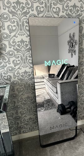 Customer photo review of MAGIC AI: Fitness Smart Mirror