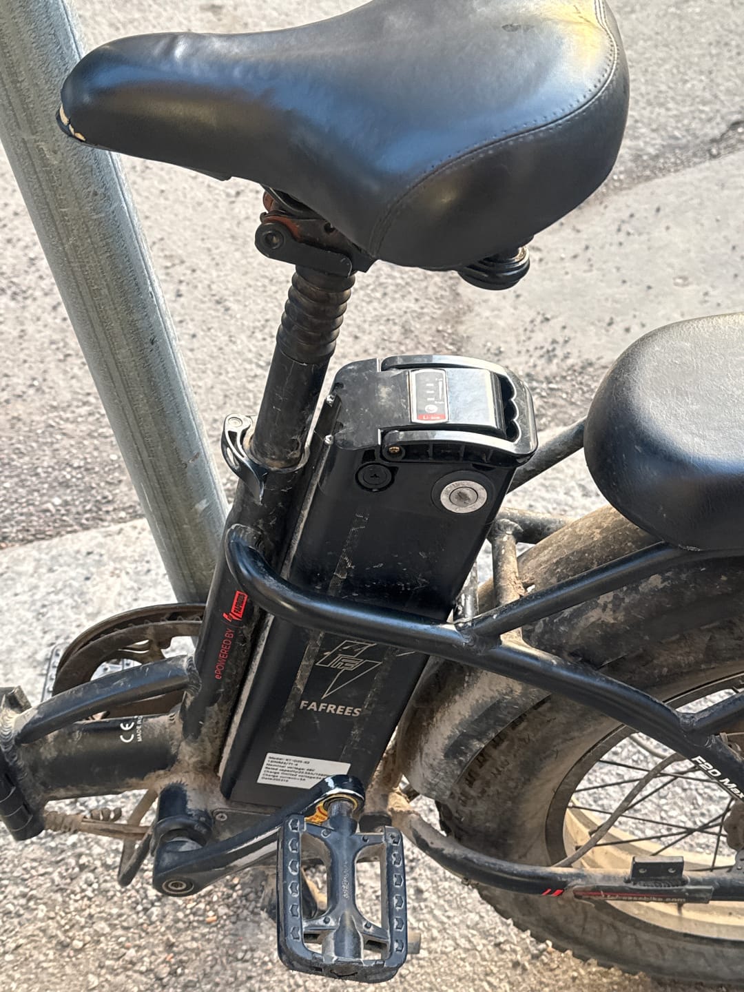 Customer photo review of Battery for Ebike
