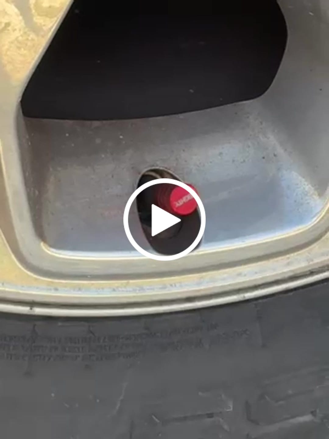 Customer video review of 80Eighty® Red Valve Stem Caps