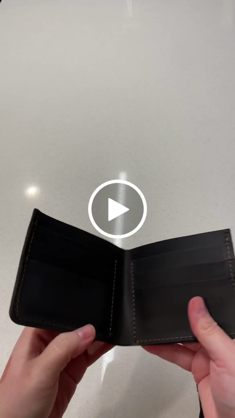 Customer video review of Leather Sketchbook
