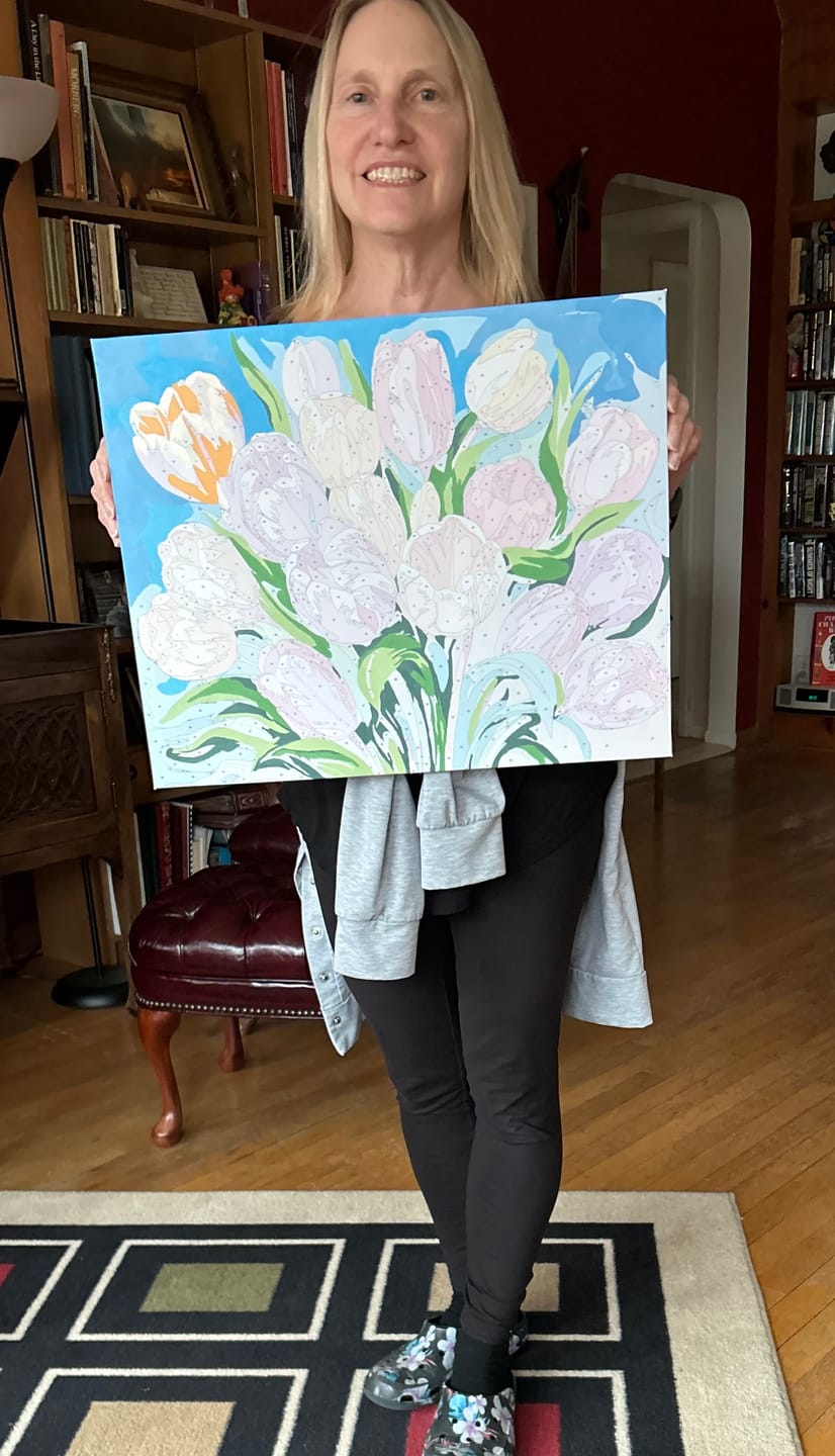 Customer photo review of Vibrant Tulip Medley