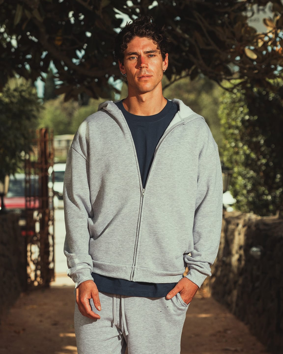 Customer photo review of Unisex Zip Hoodie