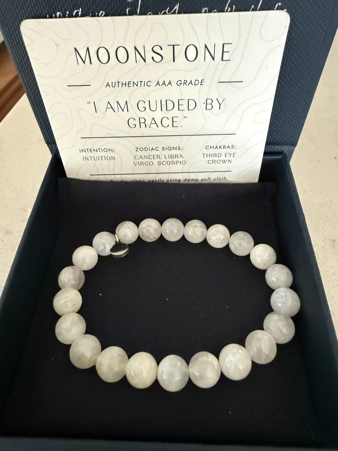 Customer photo review of Moonstone Bracelet