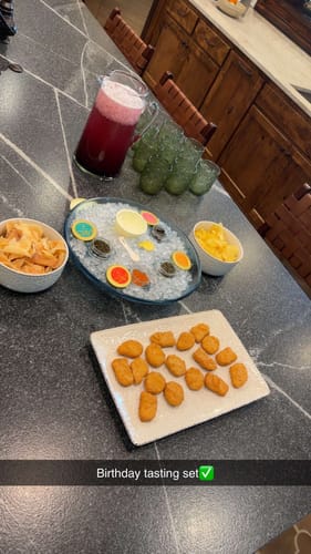Customer photo review of CAVI's Mother of Pearl Caviar Spoon