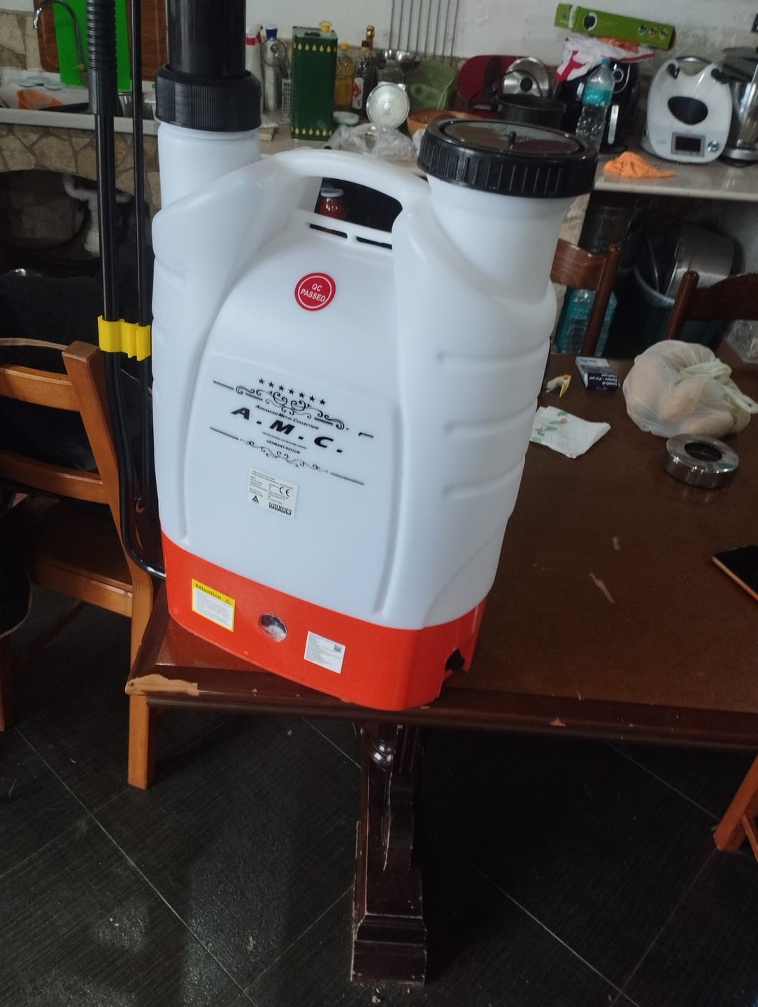 Customer photo review of Pompa a spalla elettrico nebulizzatore 16 lt per disinfestazione irrorazione