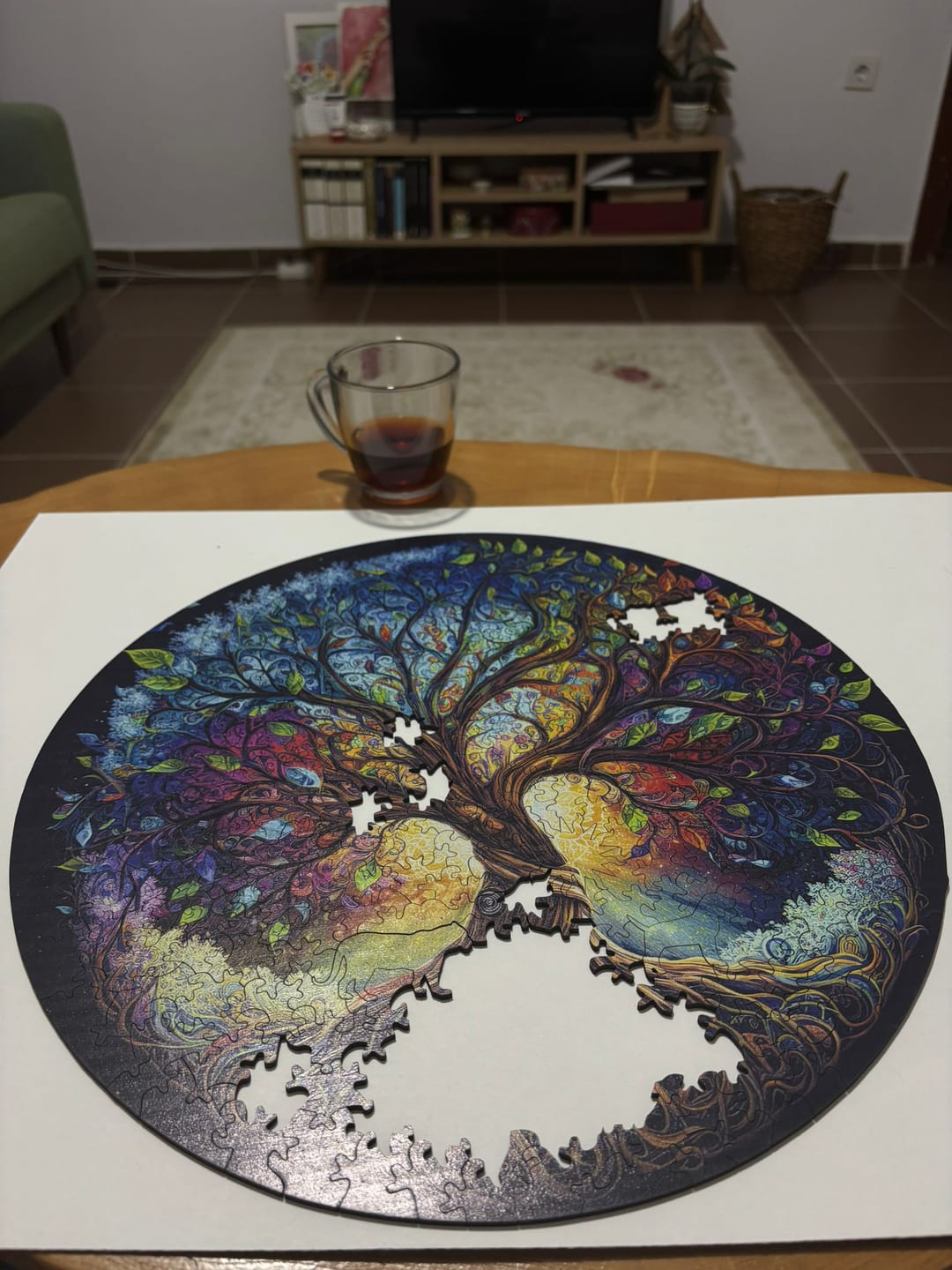 Customer photo review of Hayat Ağacı - Ahşap Puzzle