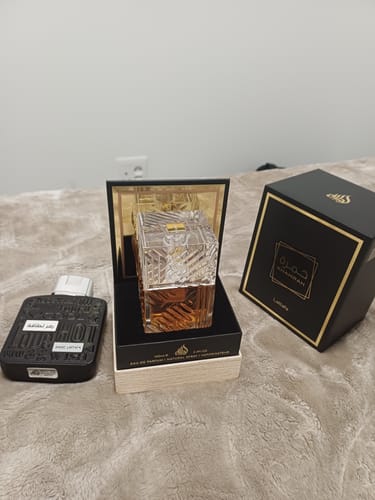 Customer photo review of Ramz Silver Lattafa Perfumes