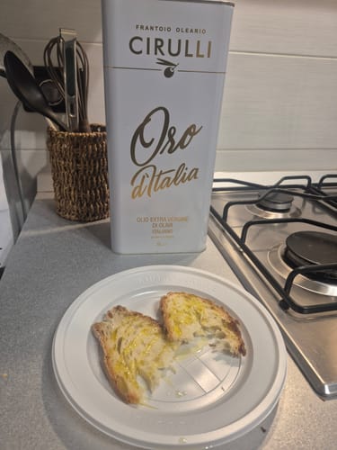 Customer photo review of 1 lattina di olio extravergine di oliva • 5 Litri