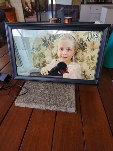 Customer photo review of Digital Photo Frame