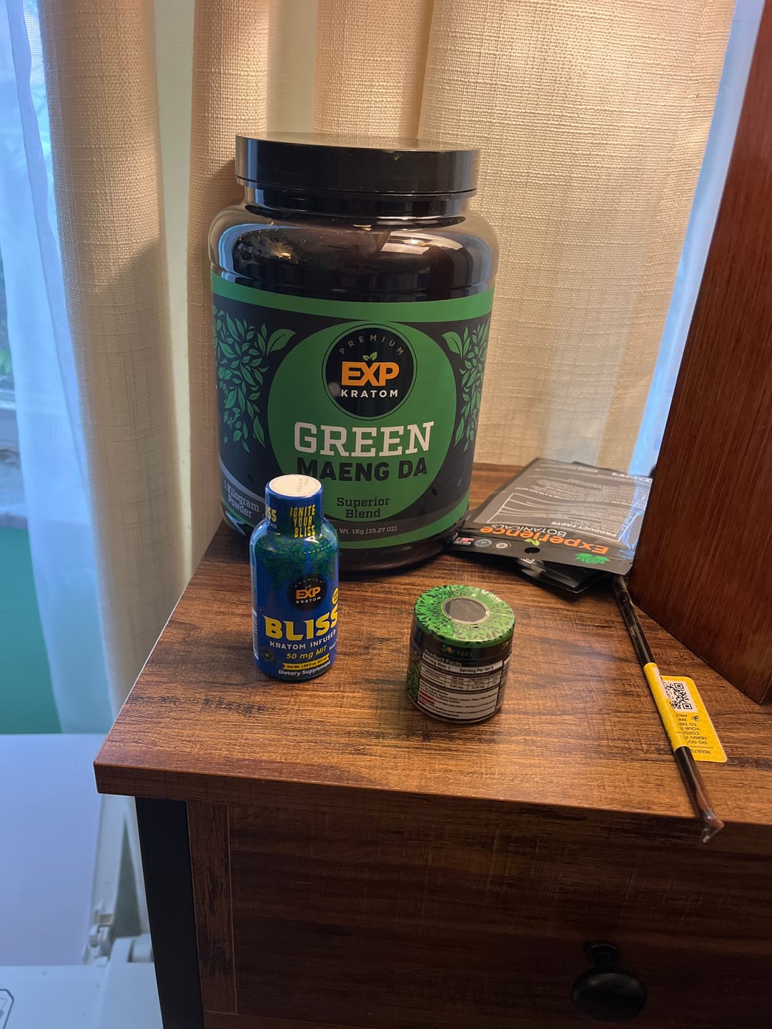 Customer photo review of EXP Premium Green Maeng Da Blend Powder