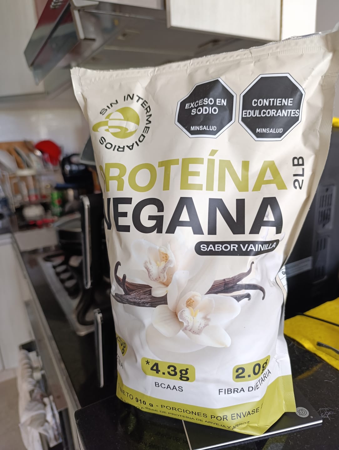 Customer photo review of Proteína Vegan - Vainilla