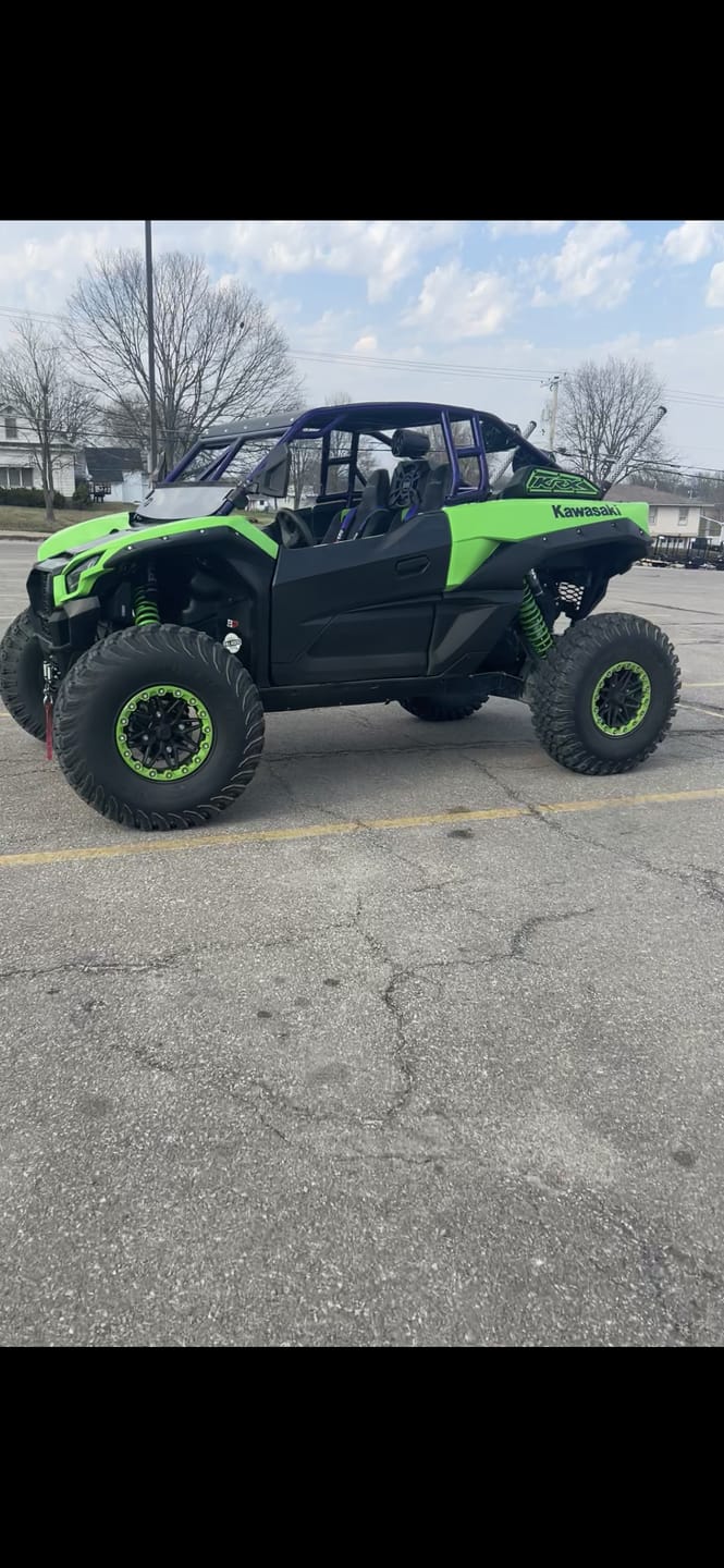 Customer photo review of NUTV5-S QUAD | UTV Mounts