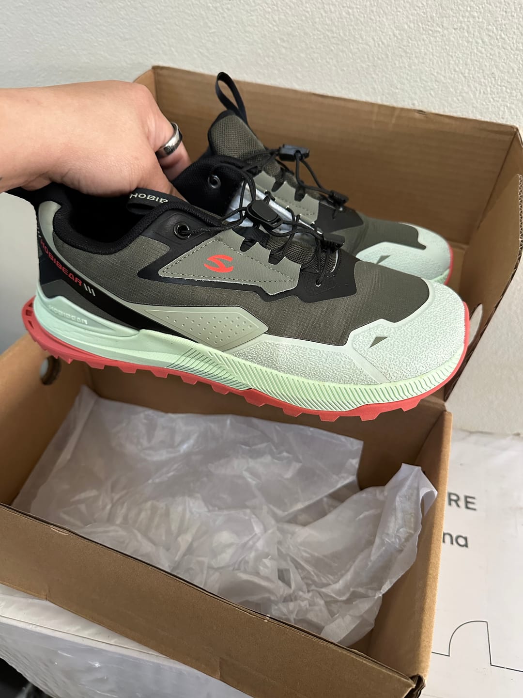Customer photo review of Stratus - Wide Toe Sneakers