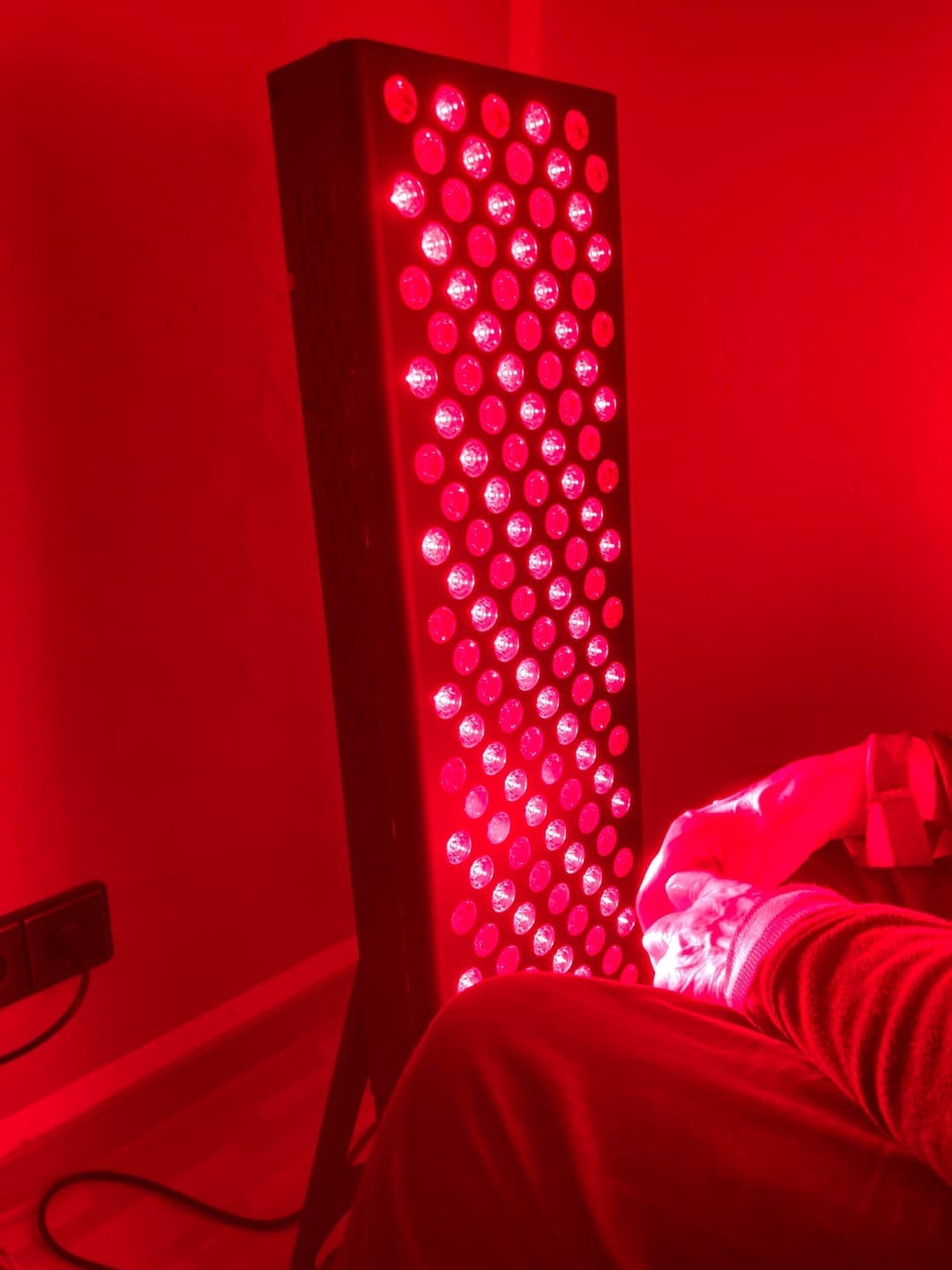 Customer photo review of Koanna® Luma1000™ – Kraftvolles, mittelgroßes Rotlicht-Panel