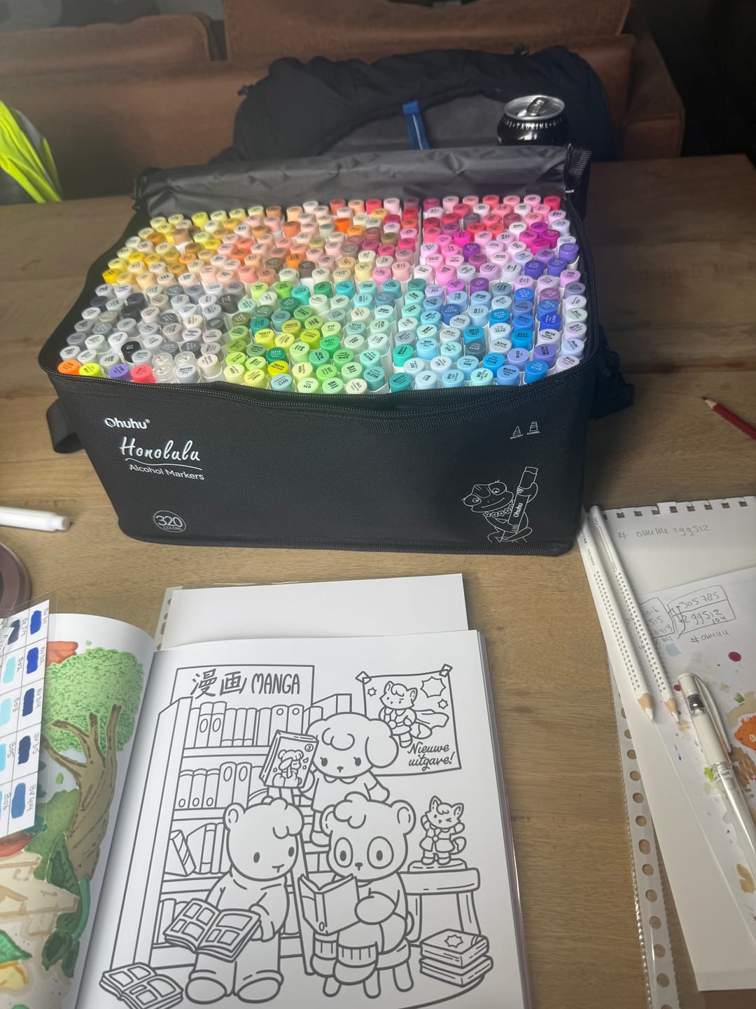 Customer photo review of Ohuhu Marker Bag for Oahu and Honolulu Series
