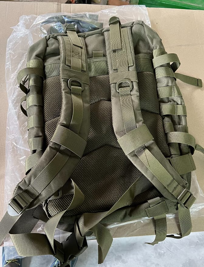 Customer photo review of 45L Tactical Backpack