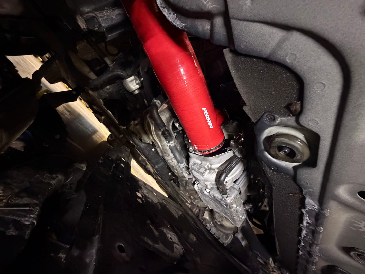 Customer photo review of Turbo Inlet Hose for 2022-2025 WRX, Outback XT, Wilderness, Legacy XT, Ascent