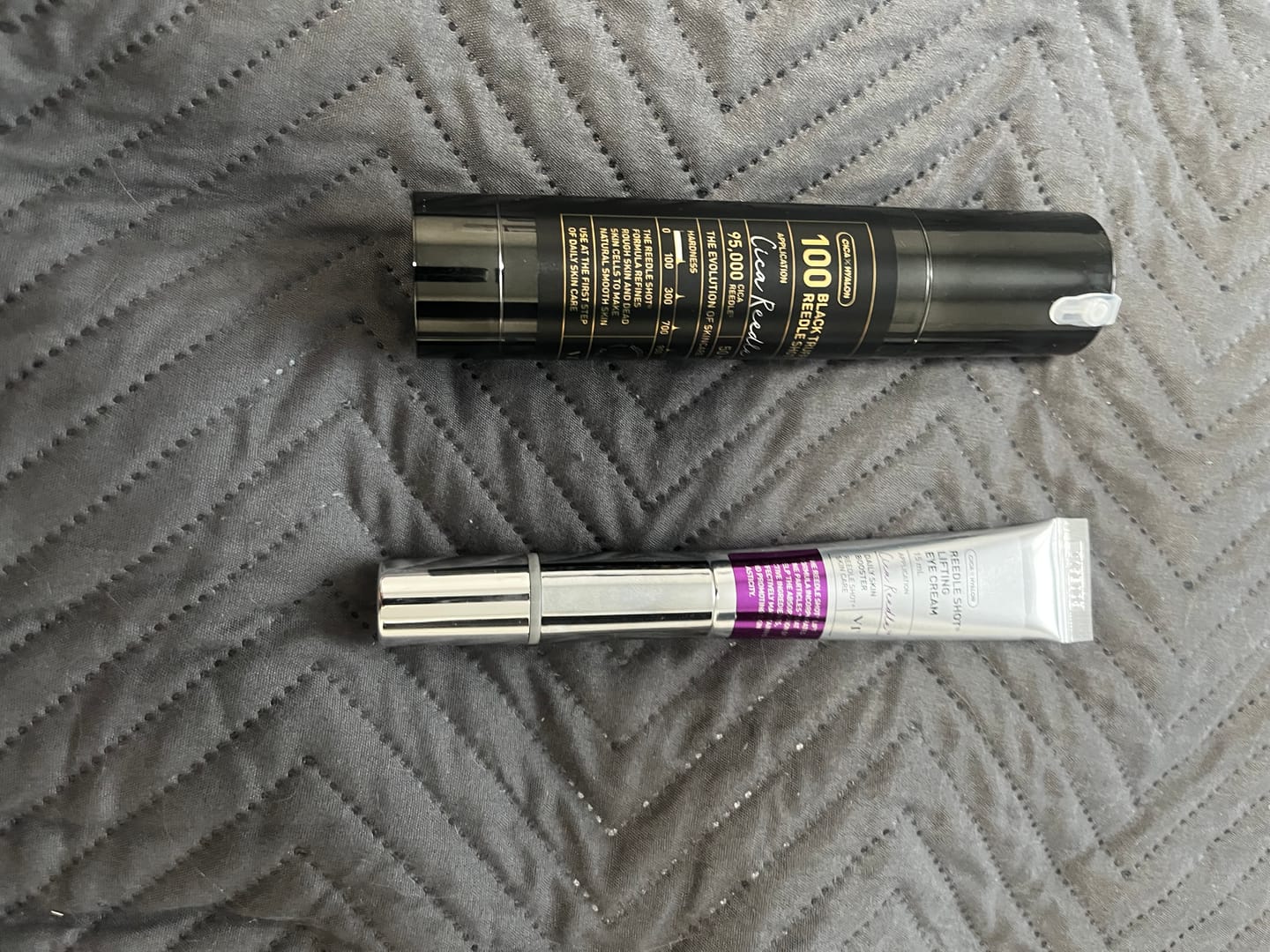 Customer photo review of Pretnovecošanās serums-būsteris ar melnām trifelēm VT Cosmetics Black Truffle Reedle Shot 100