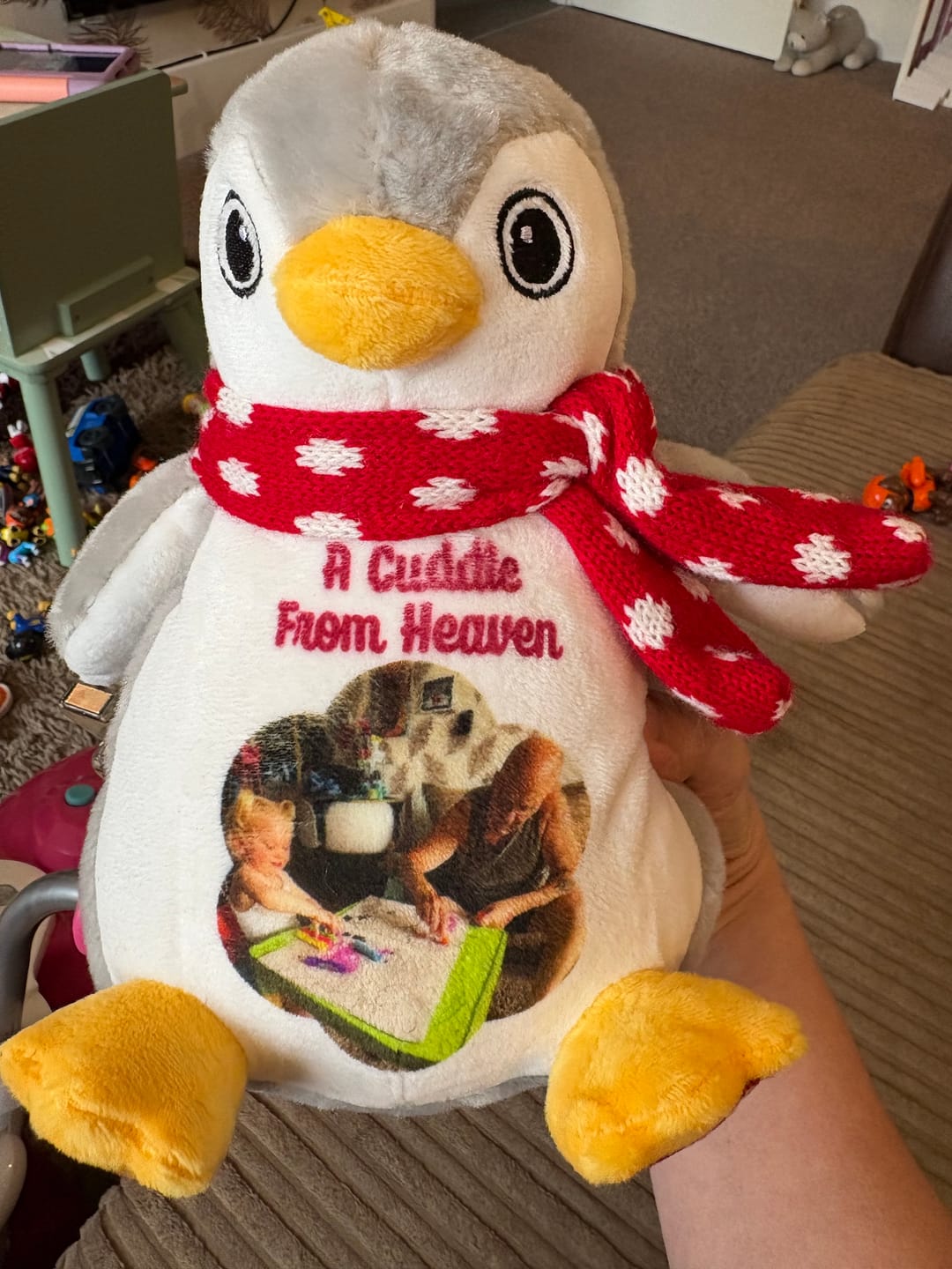 Customer photo review of Item Personalization