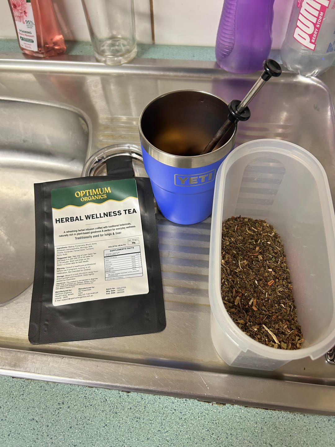 Customer photo review of Liver Detox Tea | 30Days