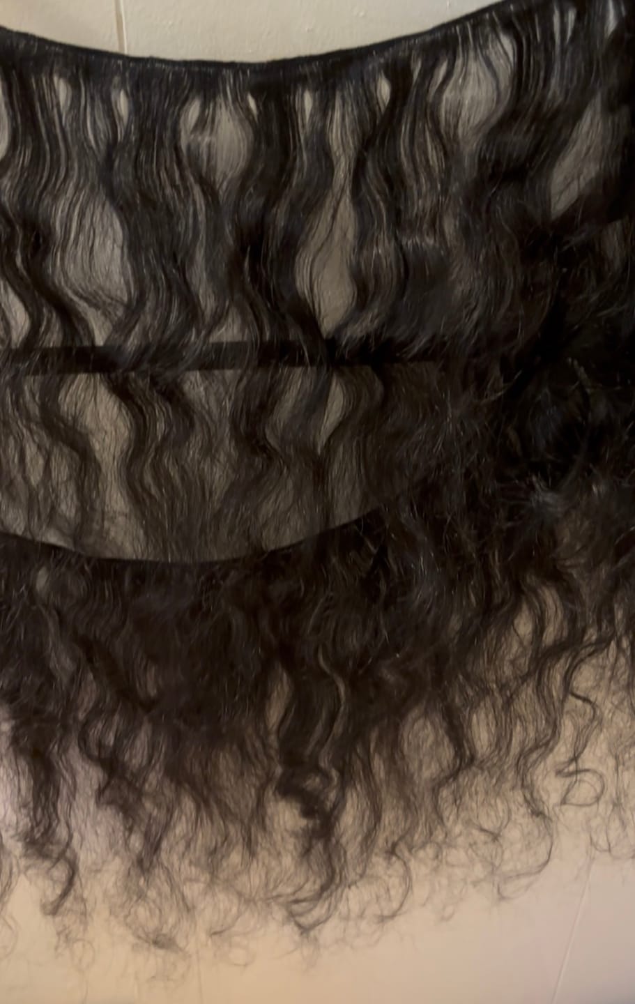 Customer photo review of Raw Indian Wavy Hair