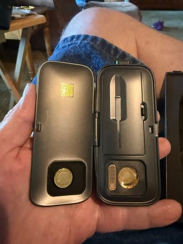 Customer photo review of LEGACY CORE | Dry Herb & Wax Dual Use Vaporizer - 7 LED Heat Levels, Smooth and Easy-to-Use