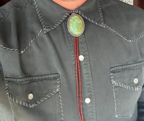 Customer photo review of The Telluride- Bolo Tie with Gift Box