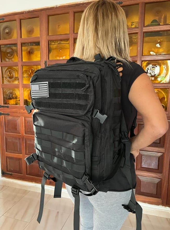 Customer photo review of 45L Tactical Backpack