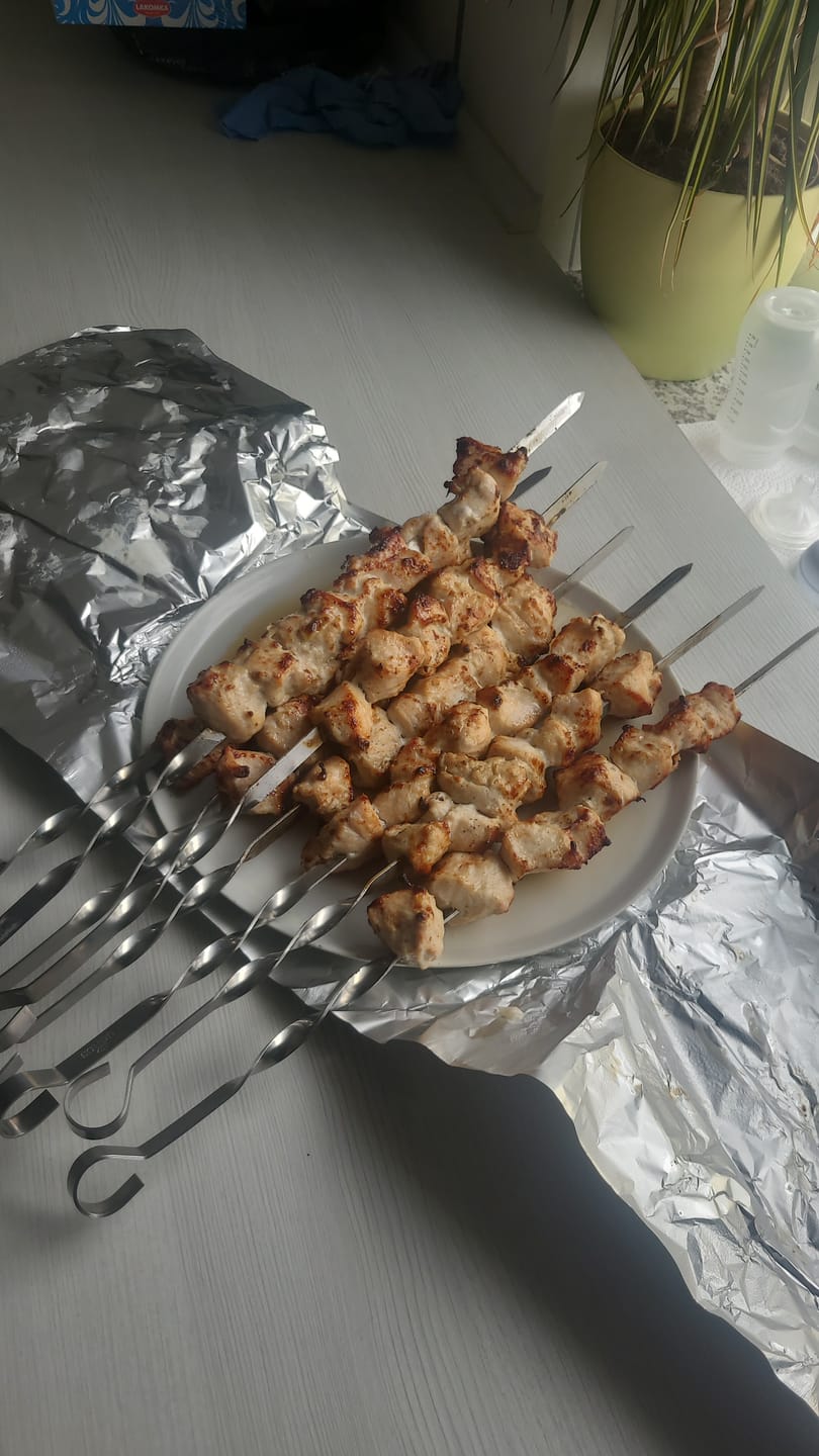 Customer photo review of Hähnchen-Schaschlik Original – zart mariniert & grillfertig | mySchaschlik