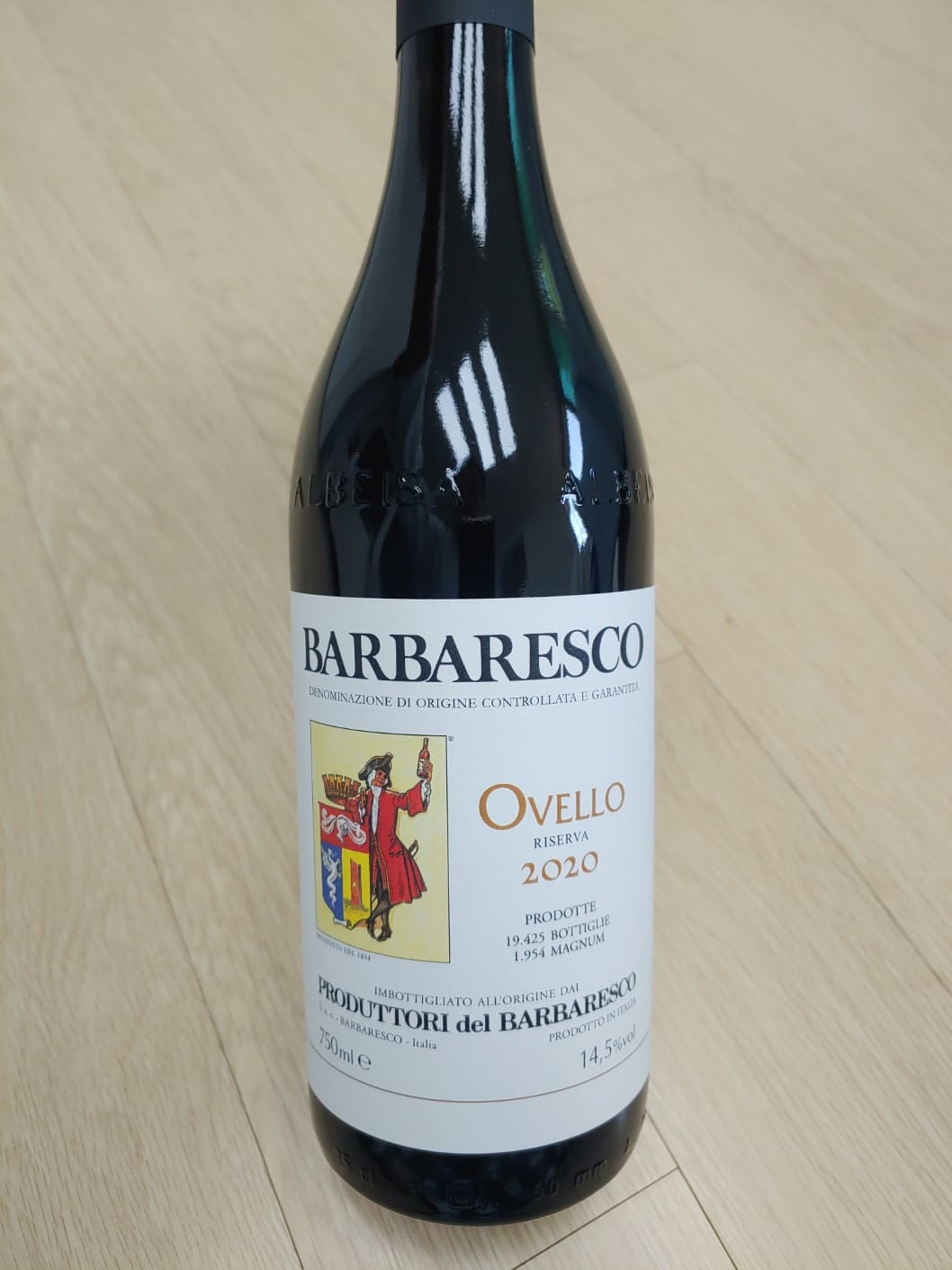 Customer photo review of Produttori del Barbaresco Riserva Ovello 2020