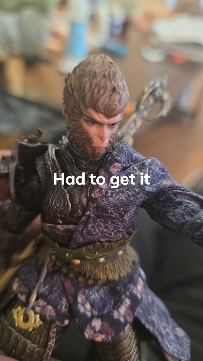 Customer photo review of Black Myth:Wukong The Destined One 1/12 Scale Figure