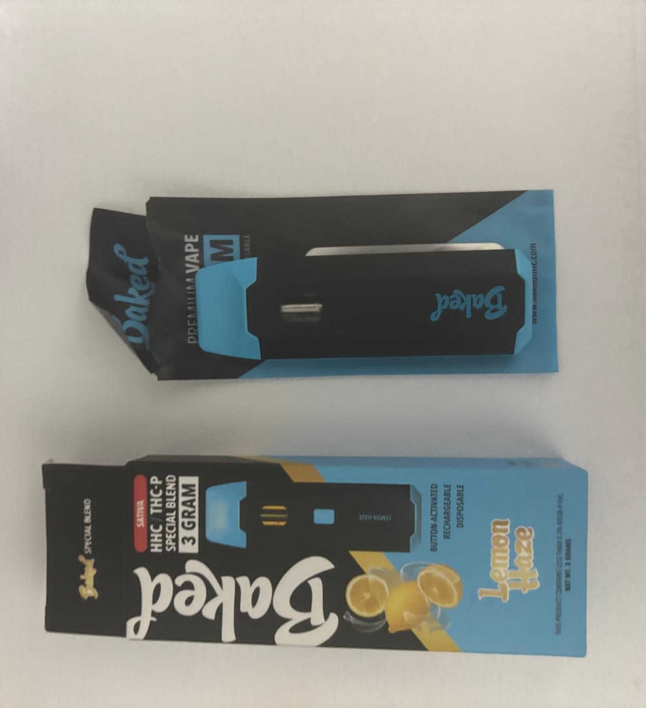 Customer photo review of 3 Gram HHC + THC-P Vape Pen | Lemon Haze - Sativa
